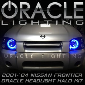 Nissan Xterra Headlight Halo Kit - ORACLE Lighting - LED Halo - Red - `02-`04
